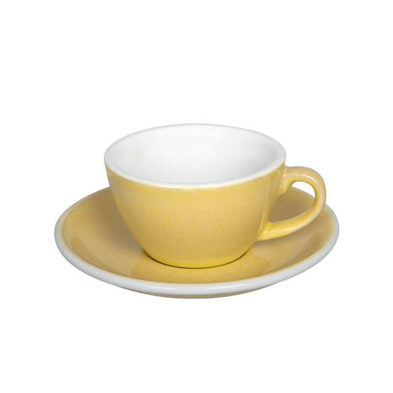 Loveramics - Egg Flat-White-Tasse Butter Cup 150 ml